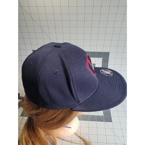 The Game Fitted Milwaukee Brewers MLB Baseball Hat Cap Navy Blue Red Sz Small - Picture 4 of 6